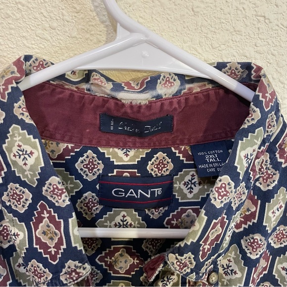 Vintage Patterned Button Up - Picture 5 of 5